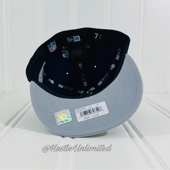 Dallas Cowboys New Era 59Fifty SuperBowl XXX Letterman Fitted Hat Cap Size 7 3/8 - Picture 6 of 7